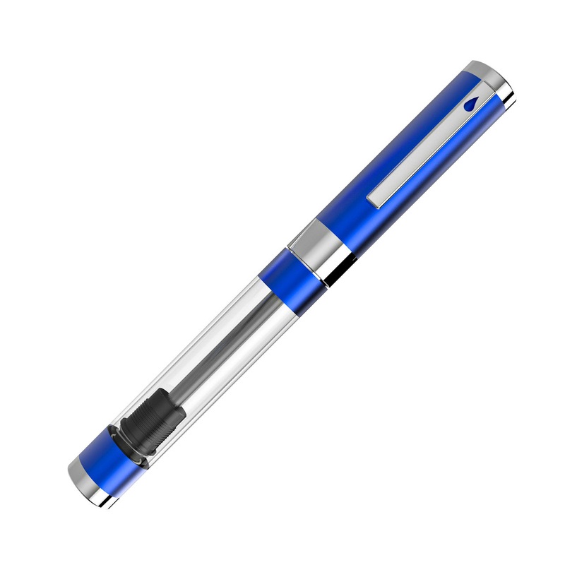 Diplomat Nexus Fountain Pen – Blue and Chrome (Numbered Edition)