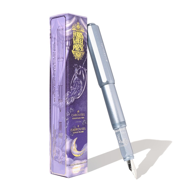 Ferris Wheel Press The Carousel Aluminum Fountain Pen – Harlequin Dream (Limited Edition)