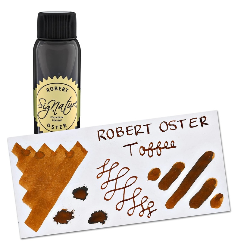 Robert Oster Bottled Ink in Toffee Brown – 50 mL