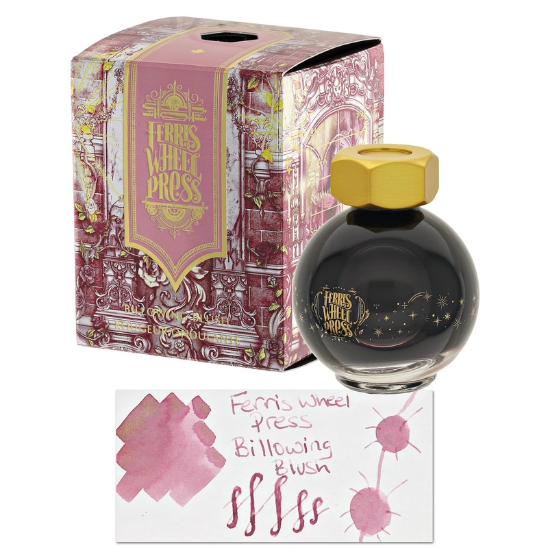 Ferris Wheel Press Bottled Ink in Billowing Blush – 20 mL