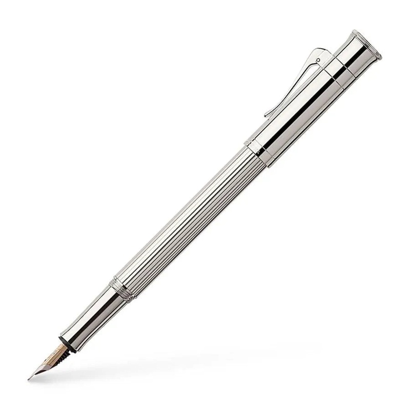 Graf von Faber-Castell Fountain Pen – Classic Platinum Plated