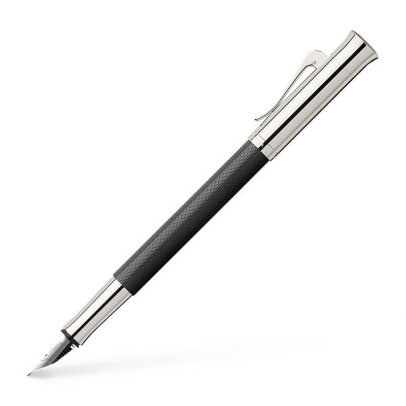 Graf von Faber-Castell Fountain Pen – Guilloche Black