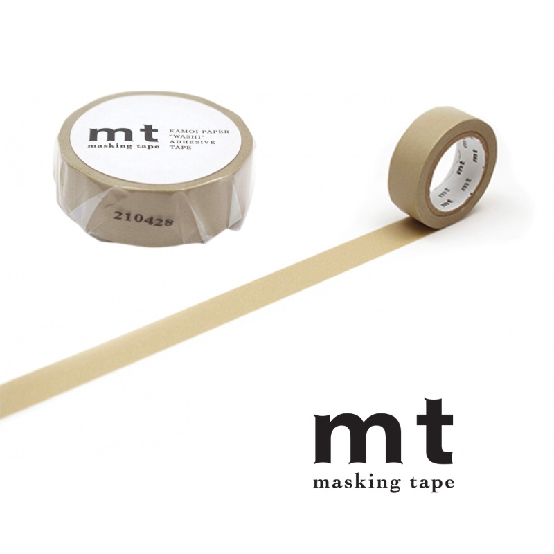 MT Basic Washi Tape – Beige 7m