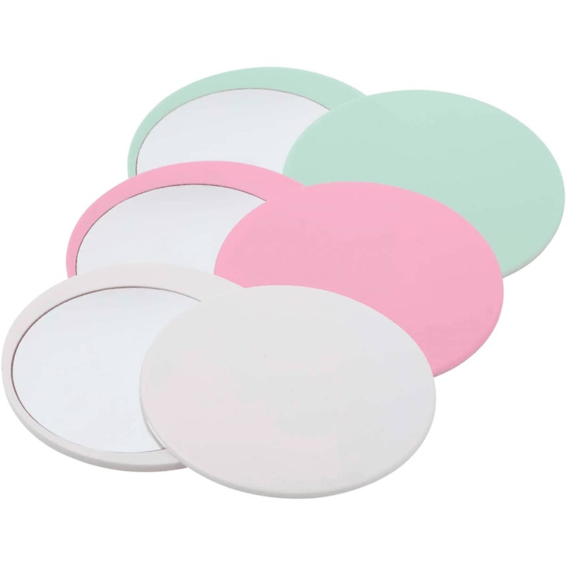 Glider Slider Makeup Mirror|Light Pink|Mist Green|White