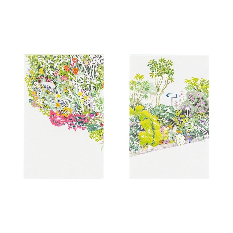 Hobonichi Brief Message Memos – iyo okumi: Some Days Ago (Set of 2)