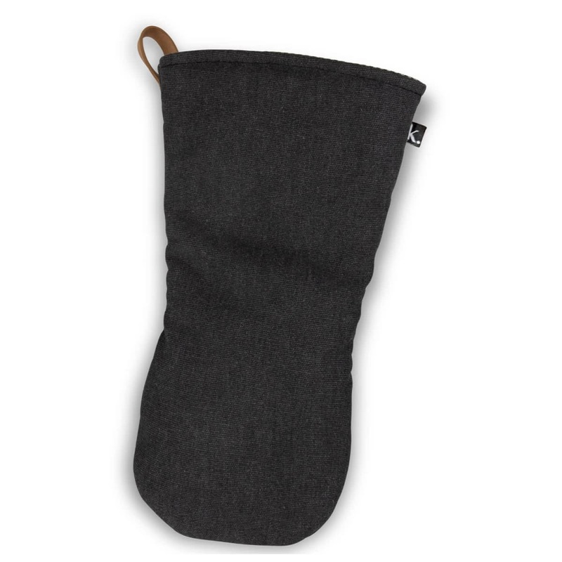 Keepsake Canvas Oven Mitt|Washed Black