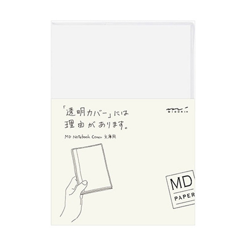 Midori MD A6 Notebook Cover – Clear