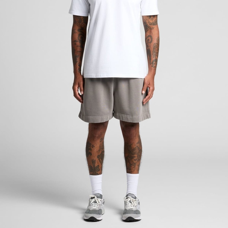 Relax Faded Track Shorts 18|Faded Black|Faded Bone|Faded Grey