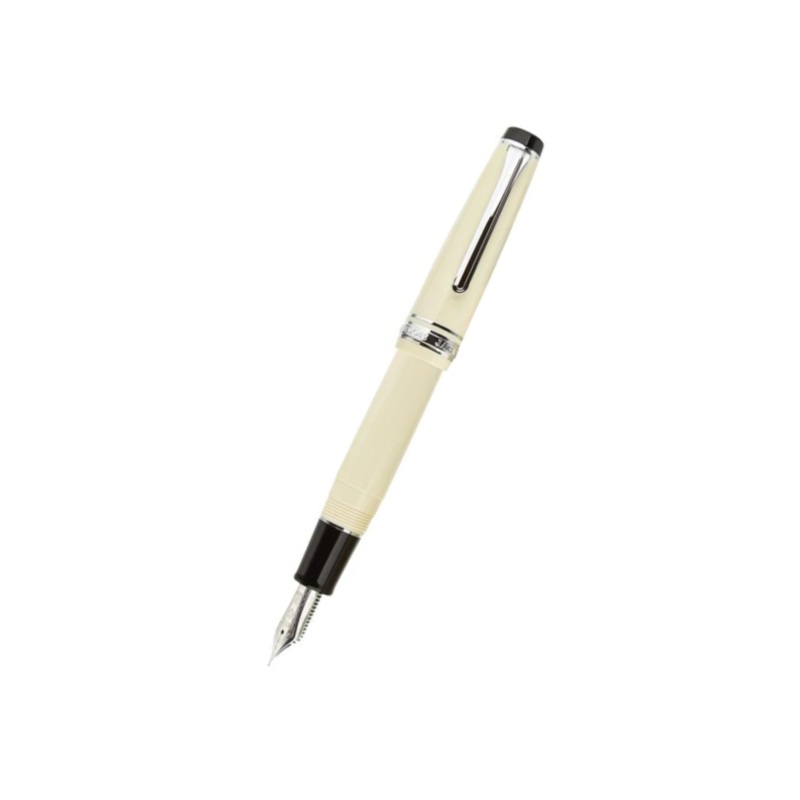 Sailor Professional Gear 21k Nib Fountain Pen – Ivory with Rhodium Accent [Pre-Order]