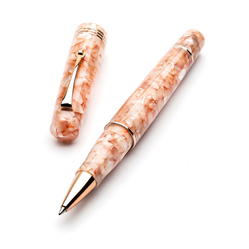 Leonardo Momento Zero Rollerball Pen in Angel Skin