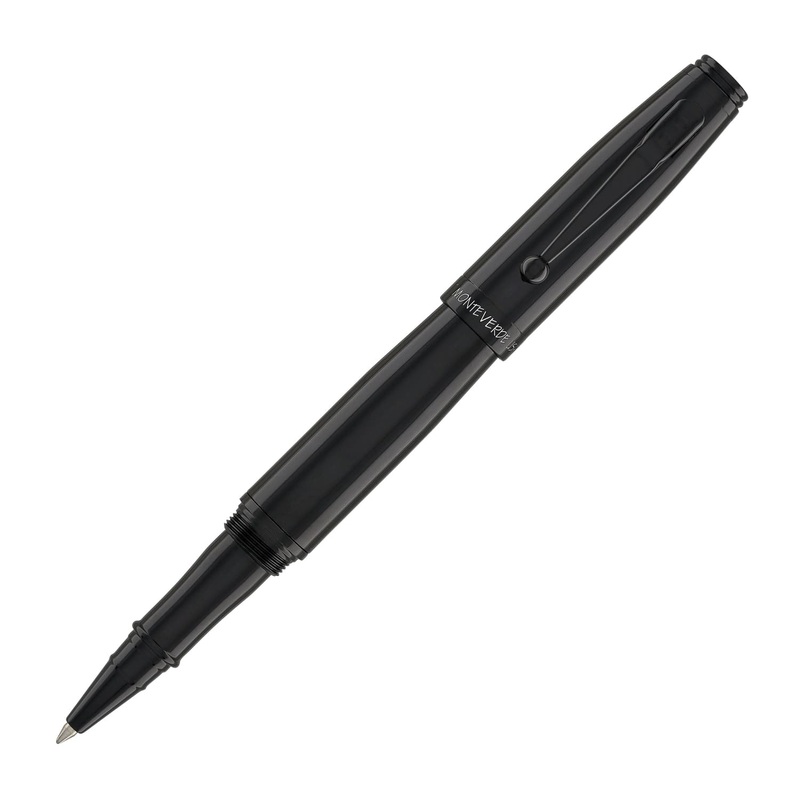 Monteverde Invincia Rollerball Pen in Stealth Black