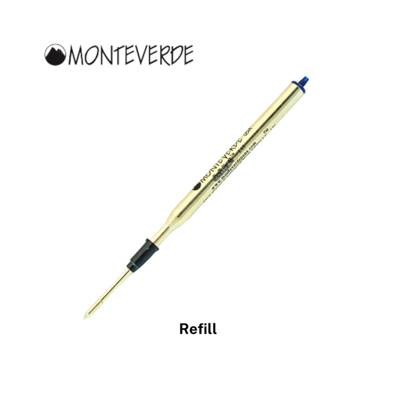 Monteverde Soft Roll Ballpoint Refill To Fit Lamy Ballpoint Pen Blue Black