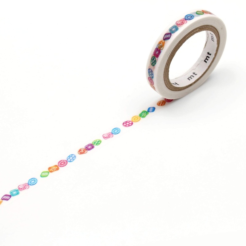 MT EX Washi Tape Drops Line