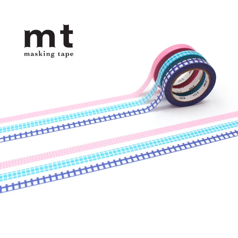 MT Slim Deco Washi Tape – Grid