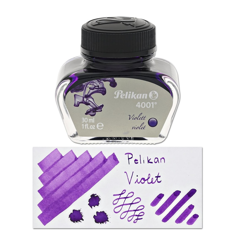 Pelikan 4001 Bottled Ink and Cartridges in Violet