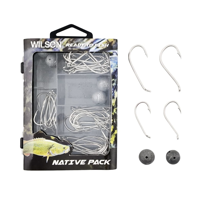 Wilson Fishing Tackle Kit|Black