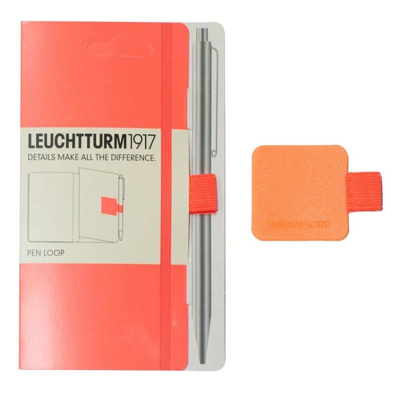 Leuchtturm 1917 Pen Loop in Neon Orange