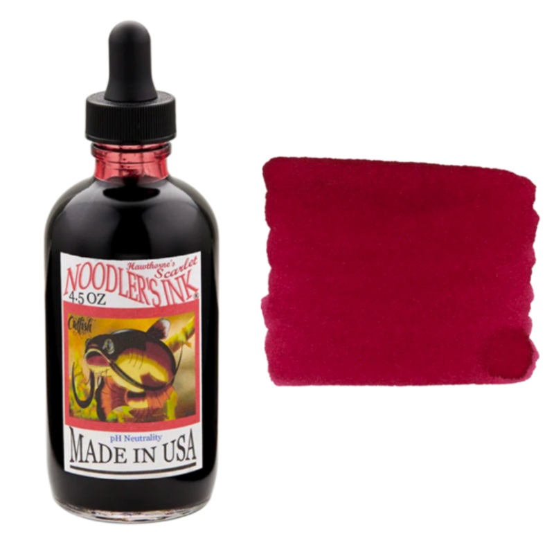 Noodler’s Hawthorne’s Scarlet (4.5oz) Bottled Ink