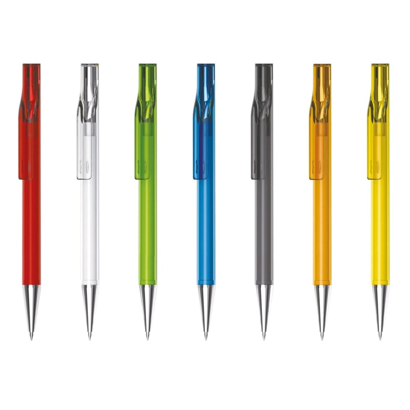 Plastic Pen European design transparent barrel Brabus