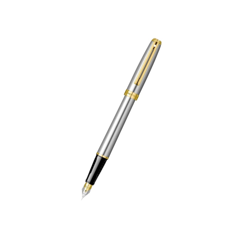 Sheaffer Prelude Brushed Chrome GT Fountain Pen