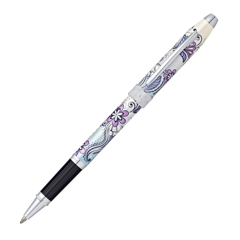 Cross Botanica Rollerball Pen in Purple Orchid with Chrome Trim