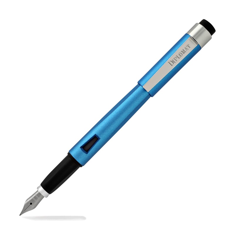 Diplomat Magnum Fountain Pen in Aegean Blue