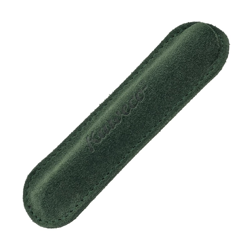 Kaweco Eco Velour Sport Single Pen Pouch in Green