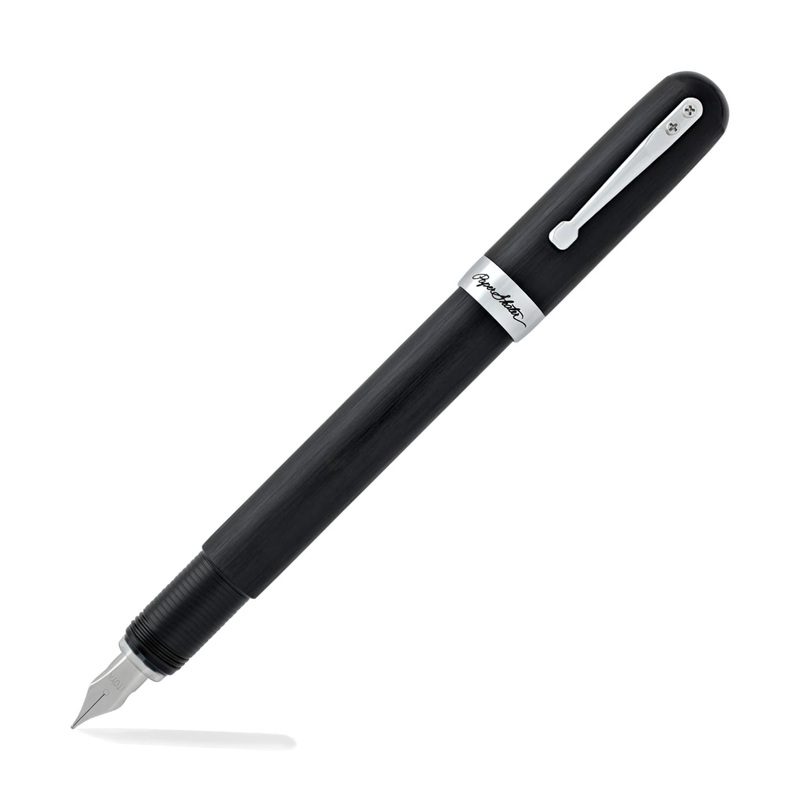Itoya PaperSkater Galaxy Fountain Pen in Charcoal Black – Fine Point
