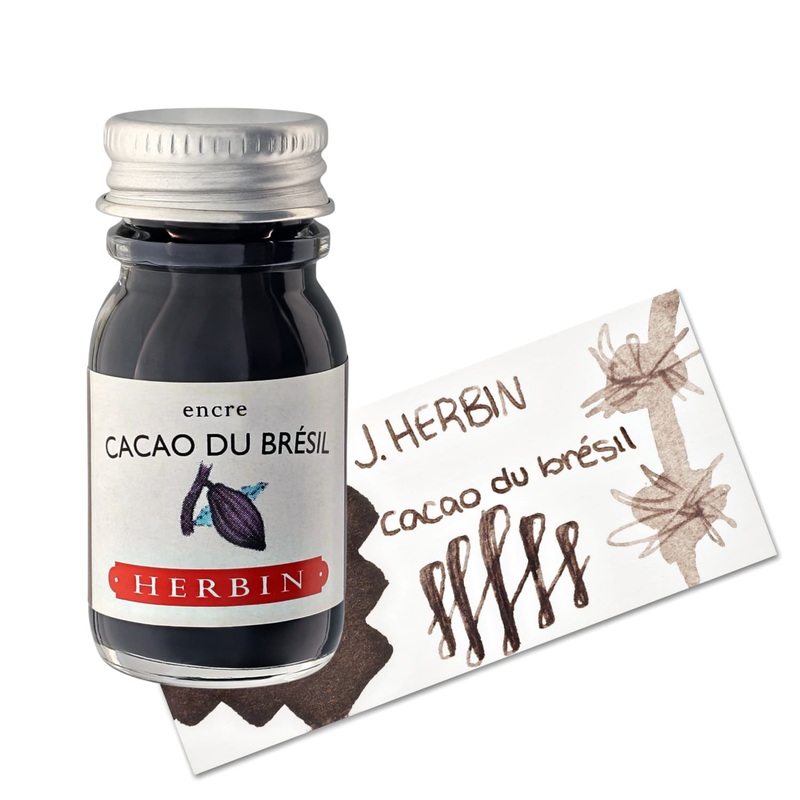 J. Herbin Cacao de Brsil (Brazilian Cocoa) Bottled Fountain Pen Ink