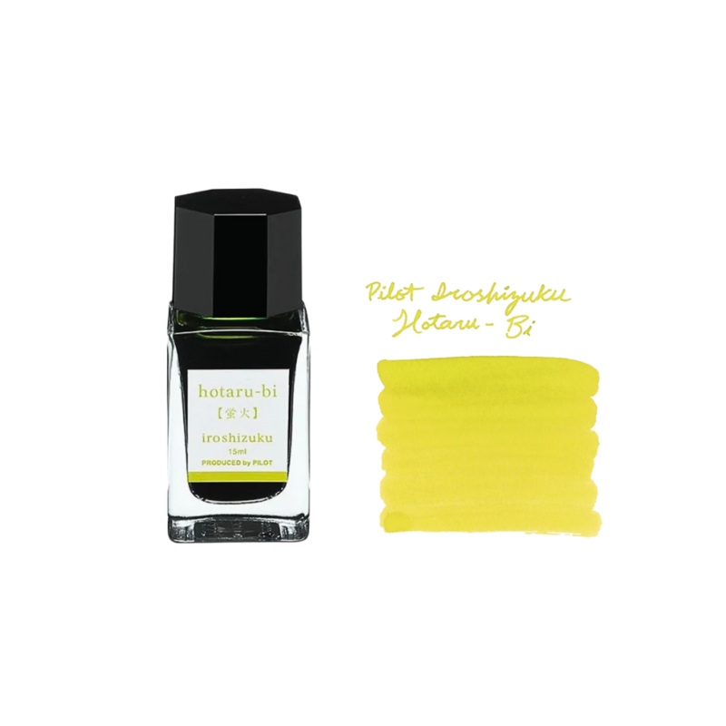 Pilot Iroshizuku 15ml Ink Bottle – Hotaru-Bi (Firefly Glow)