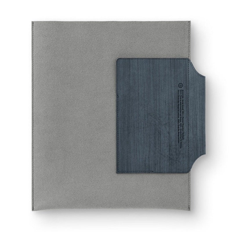 PLOTTER Leather A5 Binder Case – Navy