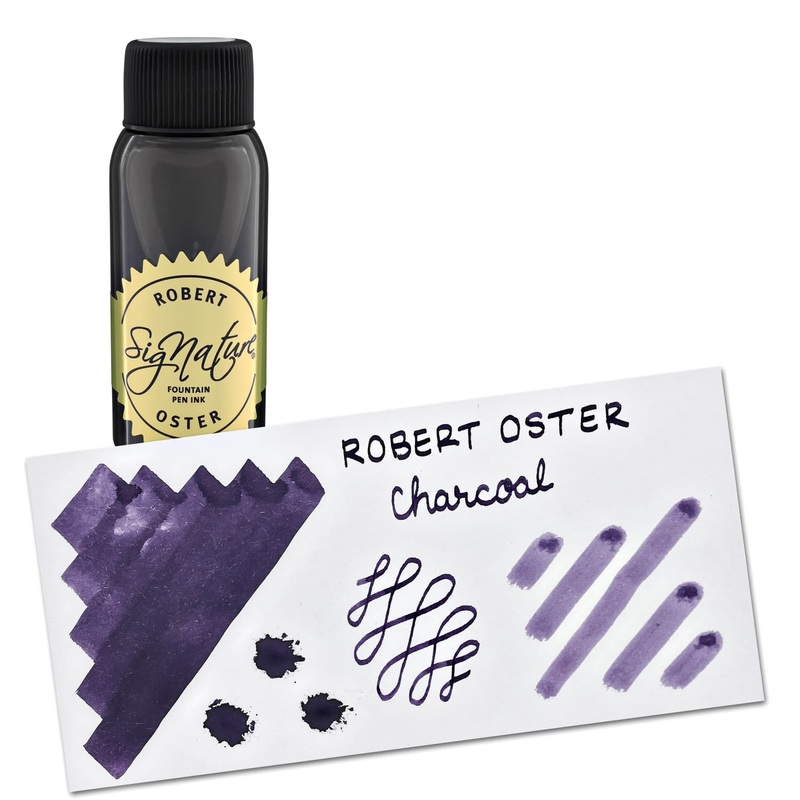 Robert Oster Bottled Ink in Charcoal – 50 mL