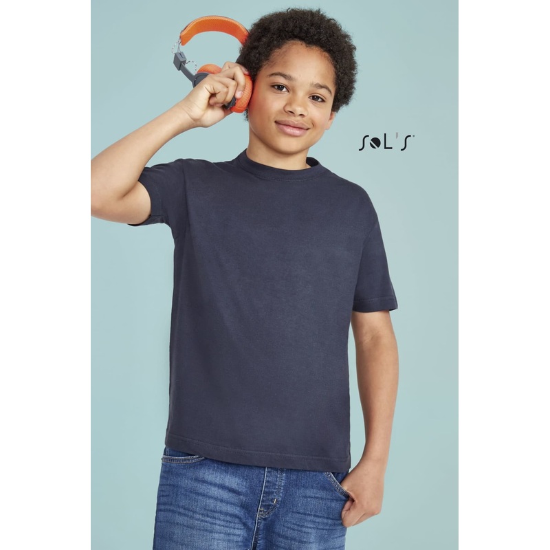 T shirt KIDS 100% semi combed ring spun cotton REGENT
