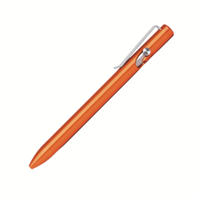 Tactile Turn Standard Aluminum Bolt Action Pen – Orange