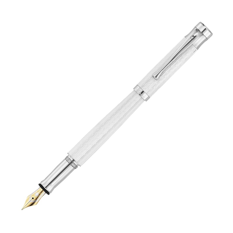 Waldmann Tango Imagination Fountain Pen in White – 18kt Gold