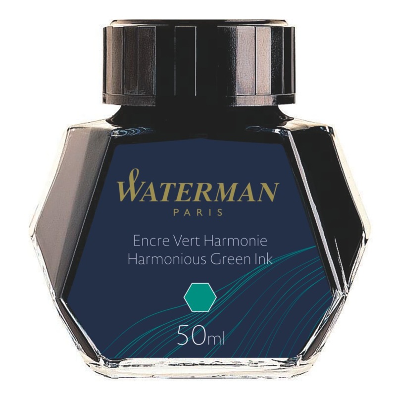 Waterman Harmonious Green Bottled Ink (50ml)