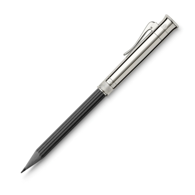 Graf von Faber-Castell Perfect Pencil – Black and Platinum Plated Trim