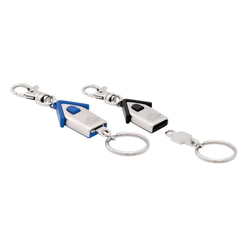 Housekeeper Keyring|Black Trim|Blue Trim