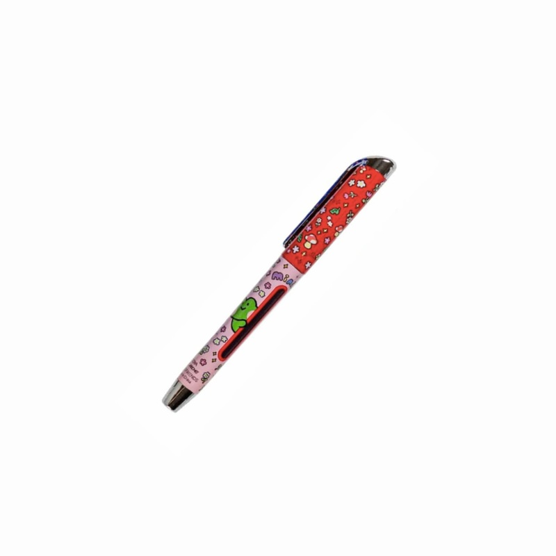 Itoya Line Friends Minini Blade Fountain Pen in Red (Lenini)