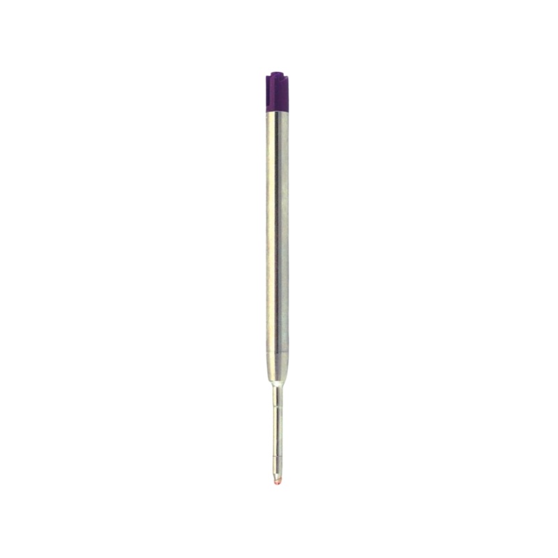 Monteverde Soft Roll Ballpoint Refill To Fit Parker Ballpoint Pen (Pack of 2) – Purple / Medium