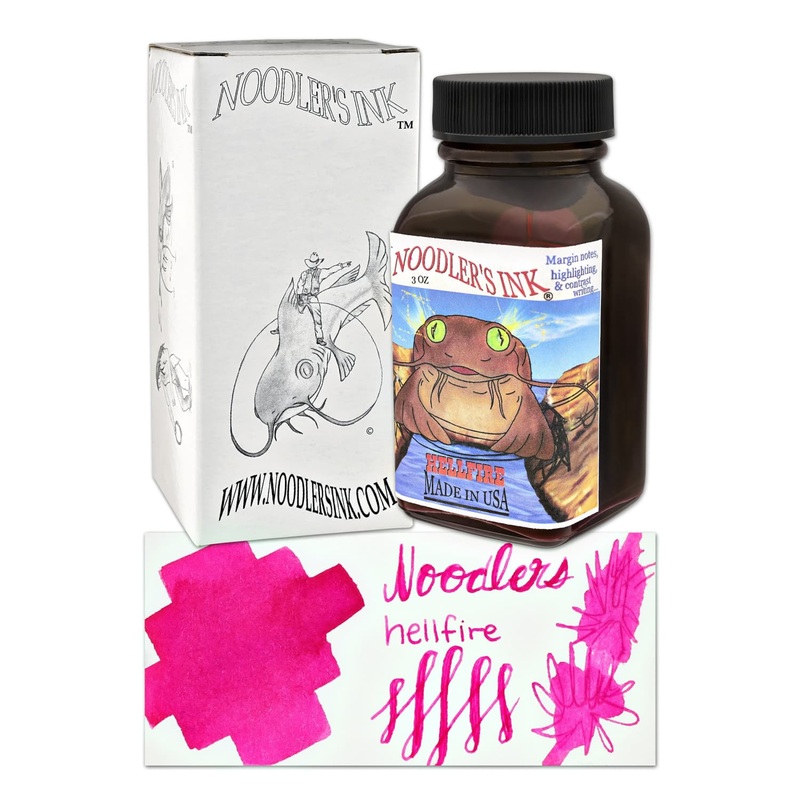Noodler’s Hellfire Fountain Pen Ink – 3oz Bottle