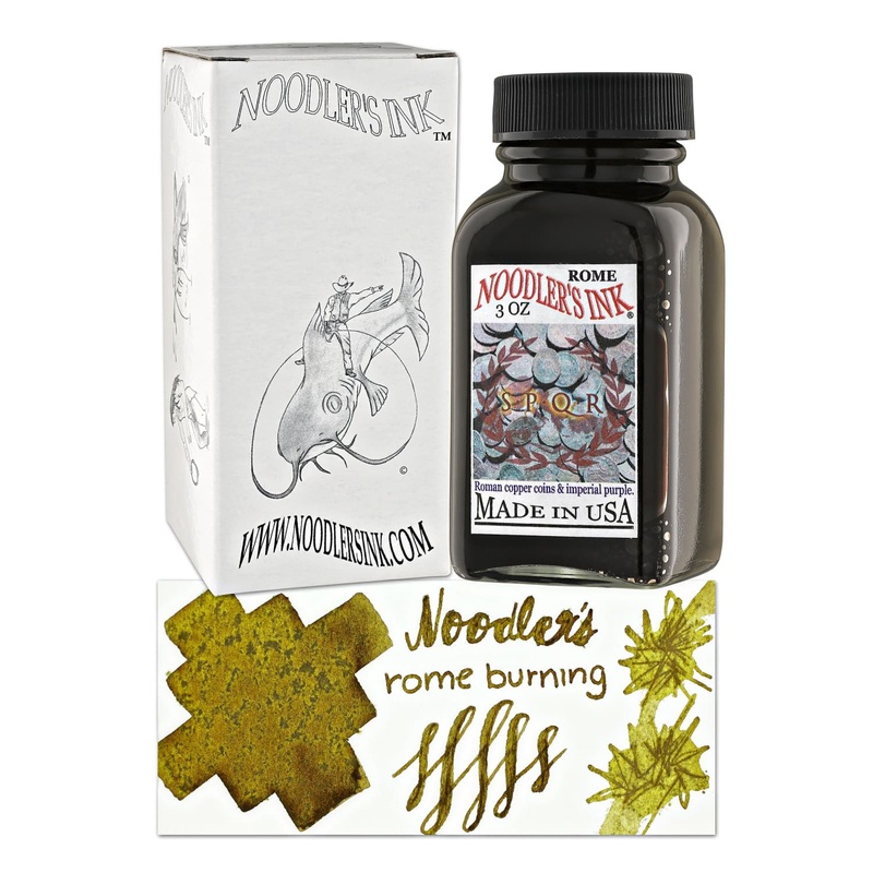 Noodler’s Rome Burning Fountain Pen Ink – 3oz Bottle