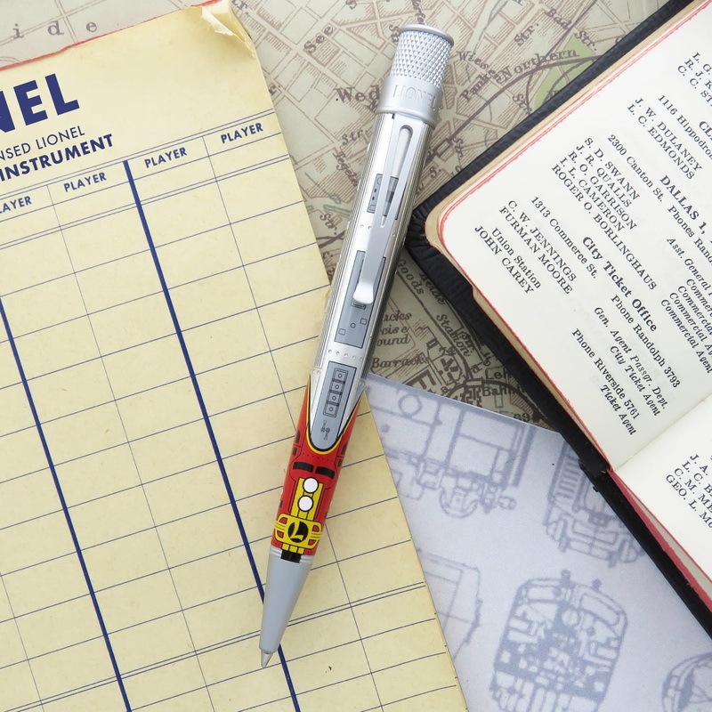 Retro 51 Tornado Rollerball in Lionel Trains – Super Chief