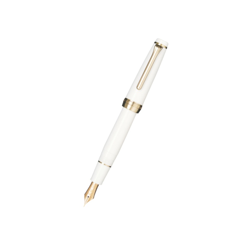 Sailor Professional Gear 21k Nib Fountain Pen – White with Pink Gold Accent [Pre-Order]