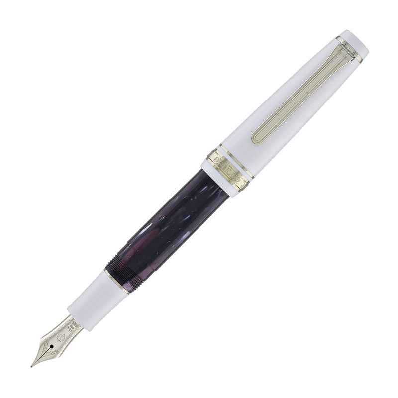 Sailor Professional Gear Slim Mini Rencontre #4 Series Fountain Pen in Le Raisin (The Grape) – 14k Gold Medium Fine Point