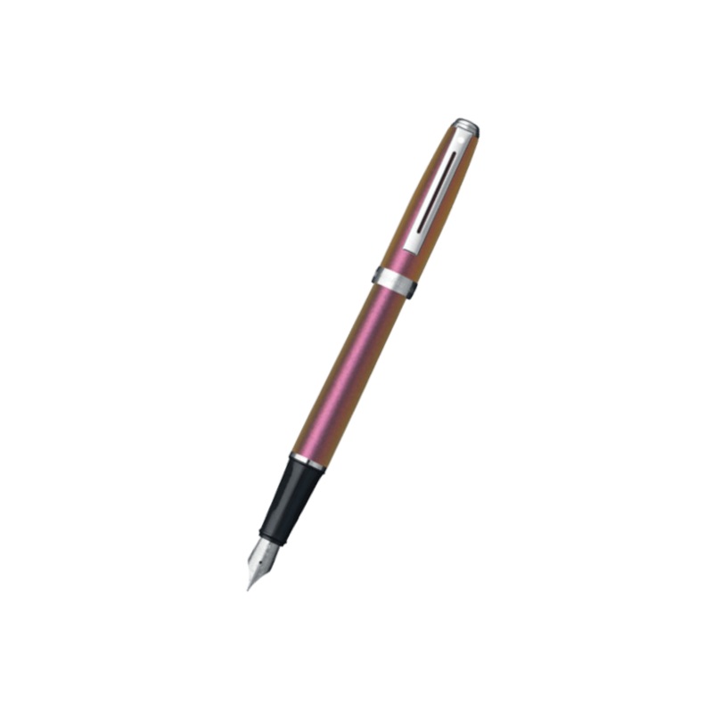 Sheaffer Prelude Fountain Pen – Radiant Nickel / Magenta / Medium (FPD 2024)