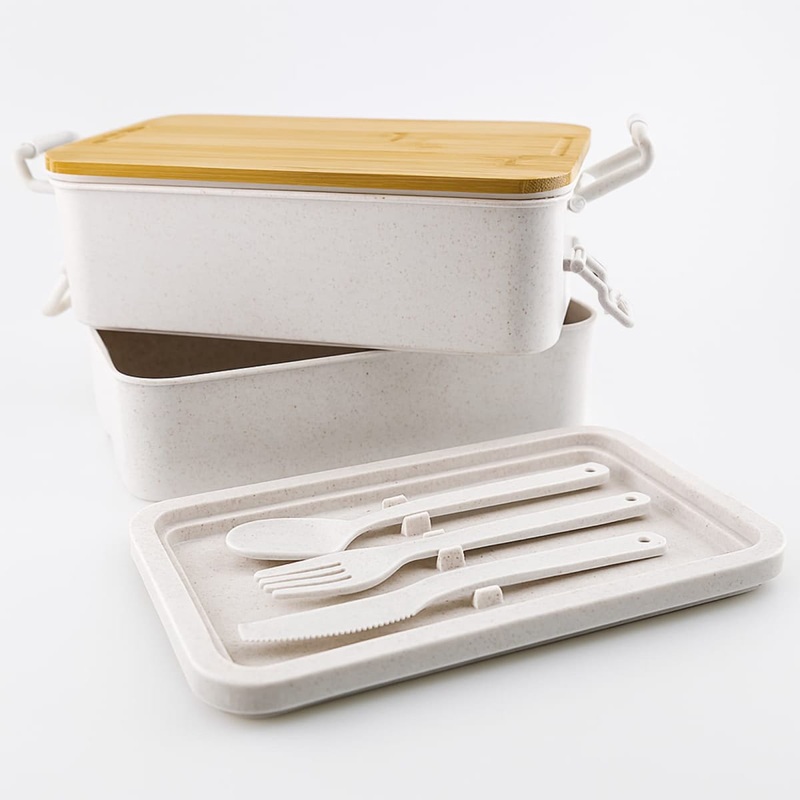 Sturdee Dual-Compartment Lunch Box