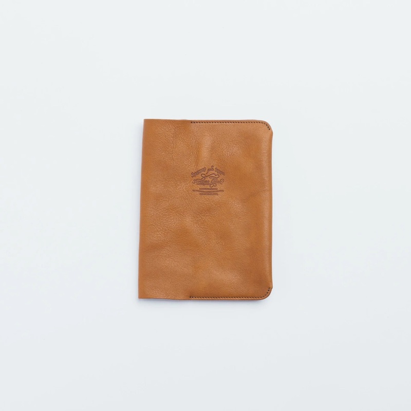 The Superior Labor B6 Oil Leather Notebook Cover – Light Brown