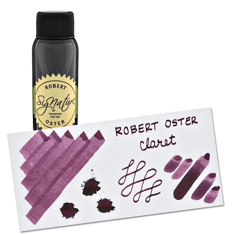 Robert Oster Bottled Ink in Claret Red – 50 mL