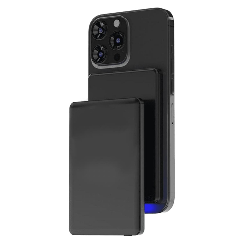 Slim Metal Magnetic Power Bank 5000 mAh